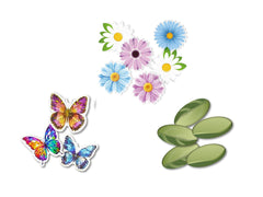 Garden of Prayer Leaves, Flowers, and Butterflies (up to 10 students)