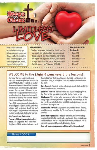 Steps to Christ—Light 4 Learners