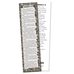 Project: Memory Bookmark (Ephesians 6:1-18)