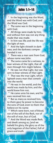 Project: Memory Bookmark (John 1:1–14)