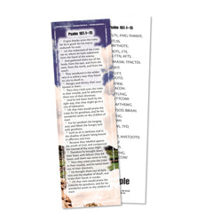 Project: Memory Bookmark (Psalm 107:1-15)