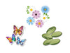 Garden of Prayer Leaves, Flowers, and Butterflies (up to 10 students)