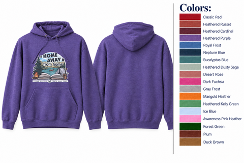 YD Camp Hoodie - New Front-Only-Design