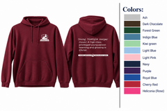 Youth (Kids) YD Camp Hoodie - Front-&-Back-Design