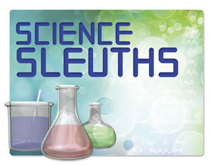 Door Sign in Color: Science Sleuths