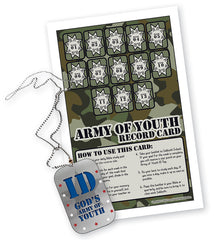 Incentive device: Army of Youth ID Tags