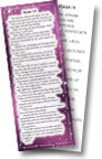 Project: Memory Bookmarks (Psalm 19)